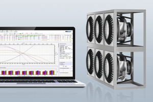  Mithilfe des Auswahlprogramms „FanScout“ von ebm-papst lässt sich eine wirtschaftliche Ventilatorkombination ermitteln, auch für „FanGrids“ 