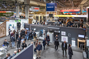  Die Halle 12 mit den Herstellern von Wärmepumpen war durchweg sehr gut besucht 