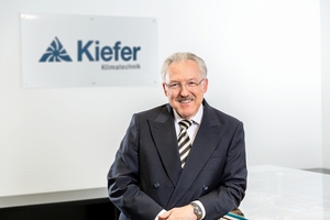  Zum 31.03.2023 hat die Kiefer Klimatechnik GmbH ihren langjährigen Geschäftsführer Dipl.-Ing. Clemens Kiefer in den Ruhestand verabschiedet 