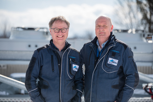  Jacek Pawlowski (rechts) und Peter Wagner leiten seit 2012 den Fachbetrieb für Klima- und Kältetechnik und freuen sich über gute Perspektiven in ihrer Branche 
