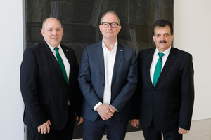  Gebündelte Kräfte (v.r.): Christian Wehrle, CEO von Bitzer; Erik Damsgaard, CEO von OJ Electronics und Bitzer Electronics; Rainer Große-Kracht, CTO von Bitzer 