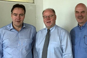  Das Präsidium des ZVKKW (v.l.): Dr. Meinolf Gringel, Claus-Dieter Penno und Heribert Baumeister 