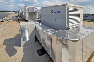  Die Clivet-Primärluftgeräte mit Inverter und thermodynamischer Rückgewinnung sorgen das ganze Jahr über für eine hohe Luftqualität und kontrollierte Versorgungsbedingungen 