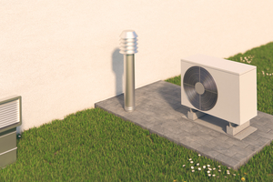  Luft-Wasser-Wärmepumpen erzeugen Geräusche, die in dicht besiedelten Wohngebieten zu Lärmbelästigungen führen können.  