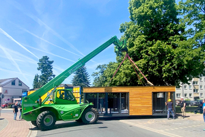  Aufstellen eines Energiemoduls für ein Mehrfamilienhaus 