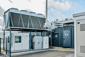  Der Bitzer Standort in Rottenburg-Ergenzingen verfügt über eine ORC-Anlage (ORC = Organic Rankine Cycle), die aus normalerweise ungenutzter Abwärme Strom erzeugt 