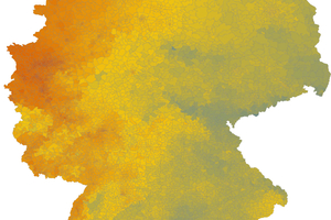  Abbildung 2: Da Deutschland verschiedene Klimabereiche hat, wird die Heizlast jeweils individuell für einen bestimmten Standort bestimmt – als Grundlage dafür dienen sogenannte Normaußentemperaturen, die in der Norm DIN/TS 12831-1:2020-04 festgelegt wurden 