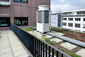  Bürogebäude in Mannheim Baujahr 2020): VRV-Klimasysteme mit insgesamt 51 Innengeräten auf sieben Systemen in fünf Etagen, inklusive übergeordneter Steuerung über eine Touch-Panel – Gerätehersteller Mitsubishi Electric. 