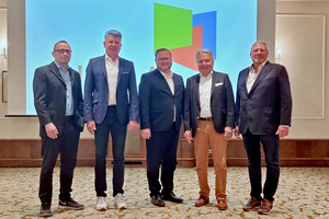  v.l.: Markus Lehmann, René Mannheim, Vorsitzender des ITGA Nord, Jens-Arne Meier, Thomas Wiese und Kay Ritter 