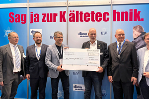  V.l.: Björn Sielaff, Robert Hild, Joachim Pallinger, ­Heribert Baumeister, Loris Basso und Guntram Preuss 