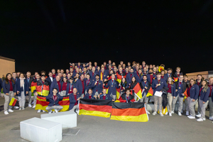  Die deutsche Berufe-Nationalmannschaft nach der Siegerehrung 