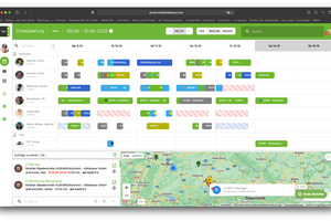  Vollständige Übersicht und optimale Streckenlegung in der Einsatz- und Routenplanung 