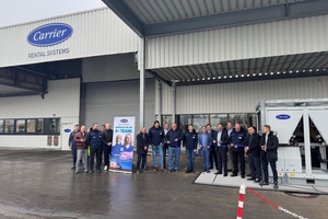  Das Team von Carrier Rental Services möchte die wachsende Nachfrage nach temporärer Kälte-, Klima- und Heizungstechnik mit dem neuen Depot in Gelsenkirchen bedienen. 