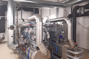  Wasser-Wasser-Großwärmepumpe bei den Stadtwerken Gotha mit einer Heizleistung von bis zu 1.300 kW. 