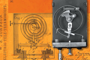  1885: Johnson Controls revolutioniert die Klimaregelung durch die Erfindung des ersten Raumthermostaten und prägte damit die Zukunft der Gebäudeautomation. 