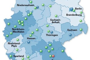  ServicenetzDurch ein dichtes Netz an Fachpartnern stellt Mitsubishi Electric die Service-Unterstützung für Handwerksbetriebe sicher, die „ecodan“-Wärmepumpen einsetzen wollen  