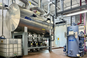  Abscheider-Pumpeneinheit und Schraubenverdichter Aggregat. 