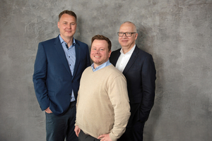  Ein erfolgreiches Team (v.l.): Chris Schumann (Gesamtverantwortlicher Anlagenbau), Chris Clausen (Standortleitung Börnsen, Gesamtverantwortung Service) und Stephan Possekel (Co-Geschäftsführer Dussmann Technical Solutions). 