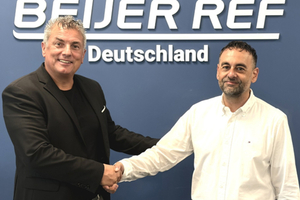  Mario Schemann (r.) übernimmt die Geschäftsführung der Beijer Ref Deutschland GmbH und der coolair Klimasysteme GmbH – Jörg Butke bleibt in beratender Rolle an Bord. 