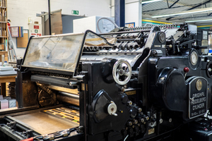  Erfolgsgeschichte aus Münster: 1879 legte die Druckerei Thiekötter den Grundstein für eine mehr als 140-jährige Tradition im Druckhandwerk. 