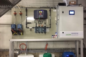  Durch die in-situ Herstellung des Biozids entfällt die Lagerung von Gefahrenstoffen und begünstigt ein aufgeräumtes Erscheinungsbild. 