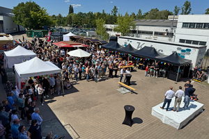  Groß war der Andrang bei der Jubiläumsfeier am GEA HRT-Standort Berlin. 