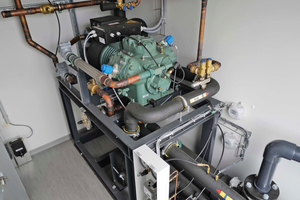  Das Herzstück der Werkzeugkühlung: die Split-­Kälteanlage. 