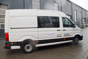  Das Testfahrzeug war für 3.000 kg gebremste Anhängelast und für 750 kg ungebremst zugelassen. 