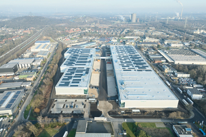  57.300 m2 umfasst das neue Zentrallager von Mitsubishi Electric, das in Bottrop mit Fokus auf Nachhaltigkeit, Geschwindigkeit und Sicherheit erbaut wurde. 