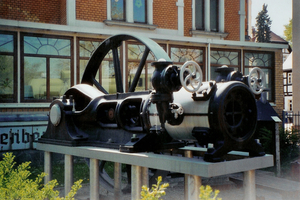  Kreuzkopfverdichter aus der ehemaligen Feldschlösschen-Brauerei. 