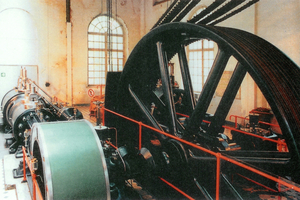  Dampfmaschinenhaus im Stadt- und Dampfmaschinenmuseum Werdau. 