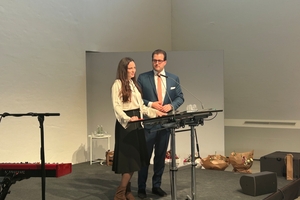  Leonie Neuberger und Tim Keilhauer stellen sich als neue Doppelspitze von Rütgers vor. 