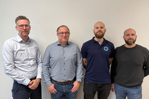  V.l.: Andreas Altenbeck, Knuth Denk, Manuel Gutting und Nico Schmidt. 