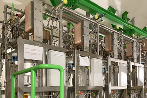  Die Anlagen für Detektorkühlsysteme sollen von 2030 bis 2045 betrieben werden, die gelöteten ­Plattenwärmeübertrager von SWEP sind auf diesem Foto schon teilweise installiert. 