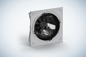  Bild 2: Der neue „RadiFlow“ Ventilator mit 630 mm Durchmesser. 