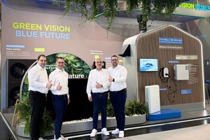  V.l.: Florian Beck (ab 1.7.2026 Regional Sales Manager Süd, Österreich, Schweiz), Thorsten Erbes (ab 1.6.2026 Regional Sales Manager Nord-Ost), Oliver Sattler (seit 1.4.2026 Regional Sales Manager West) und Benjamin Ziecker (Head of HVAC Solutions). 