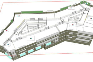  Bild 1: 3D-Gebäudemodell der CADFEM-Zentrale. 