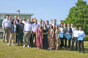  Die frischgebackenen Kälteanlagenbauer-Meister 2026 an der NKF. 