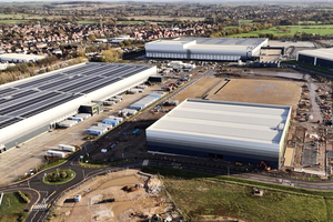  Im „SmartParc“ in Derby, Großbritannien, wird ein neues Konzept für nachhaltige Lebensmittelproduktion umgesetzt, bei dem Unternehmen aus der Lebensmittelindus­trie Standort und Energie gemeinsam nutzen. 
