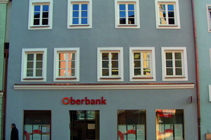  Die Oberbank im bayrischen Landshut befindet sich in einem historischen Gebäude 