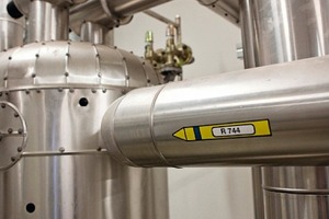  Der Einsatz von R-744 – zum Beispiel in CO2-NH3- Anlagen – setzt Wissen über die chemischen und physikalischen Eigenschaften des natürlichen Kältemittels voraus. 