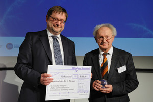  Jürgen Becker mit dem Zweitplatzierten Dr. H. Förster 