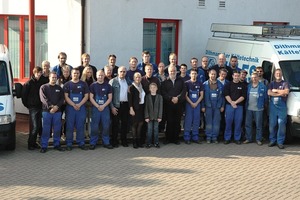  Gruppenbild der Mitarbeiter von 2010 