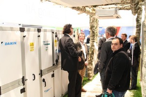  Der umweltfreundlichste Stand der Messe: Daikin 