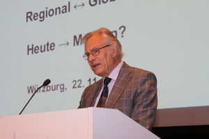  Vortrag zum Thema "Welternährung zwischen Hunger und Überfluss" von Prof. em. Dr. Klaus Hahlbrock, Max-Planck-Institut für Pflanzenzüchtung, Freiburg 