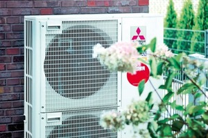  Die Heizung steht im Garten – „Zubadan“-Außengerät von Mitsubishi Electric 
