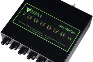  Das robuste und skalierbare Murco-Gaswarngerät (MGD) ermöglicht die zuverlässige Überwachung in Echtzeit.  