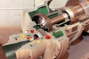  Abbildung 4: Schnittmodell eines Turbokompressors (Bild: McQuay) 