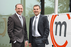  Die Mobil in Time-Geschäftsführer und -Inhaber Fabio Doriguzzi und Marcel Ginter stehen seit 25 Jahren im Dienste der mobilen Energie. 