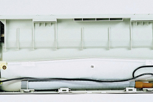  Minipumpe mit Sammeltank eingebaut in Klimagerät. 